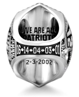 LIII New England Patriots bottom