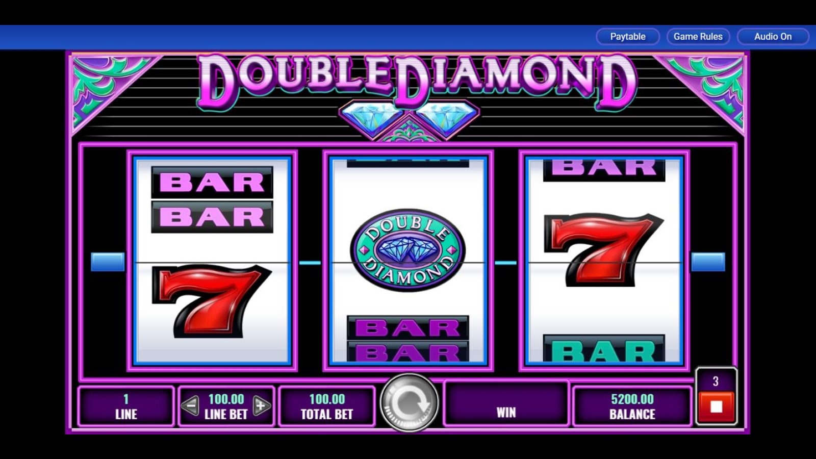 double diamond free slots no download