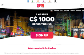 spin palace home page
