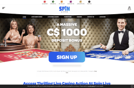 spin palace live games